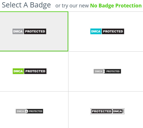 etiqueta dmca protected